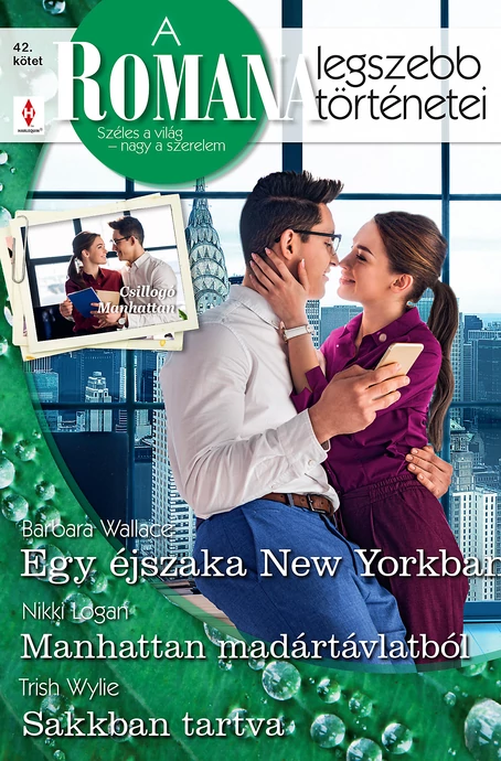 Barbara Wallace: Egy éjszaka New Yorkban; Nikki Logan: Manhattann madártávlatból; Trish Wylie: Sakkban tartva